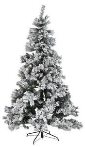 Christmas Tree DKD Home Decor White Green Metal Polyethylene Snowfall 130 x 130 x 218 cm