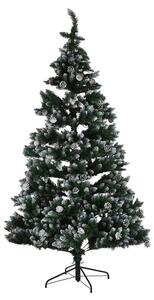 Christmas Tree DKD Home Decor LED Light Green Metal Polyethylene 130 x 130 x 218 cm