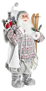 Decoration DKD Home Decor Father Christmas White Red Grey PVC 45 x 34 x 83 cm