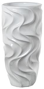 Vase Alexandra House Living White Ceramic 33 x 70 x 33 cm