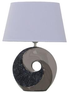 Desk lamp Alexandra House Living Black Grey Multicolour Silver Ceramic 40 W 32 x 44 x 20 cm