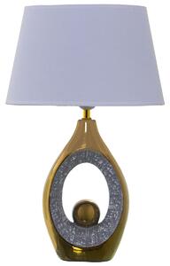 Desk lamp Alexandra House Living Multicolour Golden Ceramic 40 W 31 x 50 x 20 cm