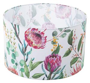 Lamp Shade Alexandra House Living Multicolour Textile Floral 40 x 25 x 40 cm