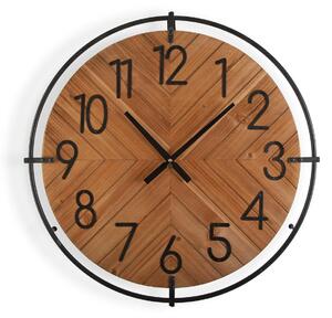 Wall Clock Versa Metal MDF Wood MDF Wood/Metal 4,5 x 60 x 60 cm