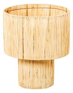 Desk lamp Alexandra House Living Beige Natural wicker Rattan Natural Fibre 40 W 30 x 36 x 30 cm