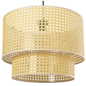 Ceiling Light Alexandra House Living Brown wicker 40 W 40 x 30 x 40 cm