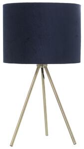 Desk lamp Alexandra House Living Blue Multicolour Metal 40 W 24 x 43 x 24 cm