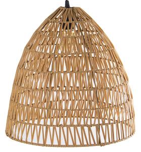 Ceiling Light Alexandra House Living Brown Natural Rattan Natural Fibre 60 W 38 x 146 x 38 cm