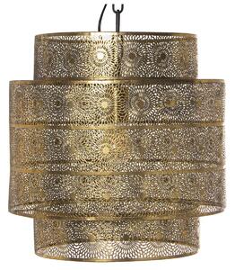 Ceiling Light Alexandra House Living Gold Golden Metal 60 W 39 x 39 x 39 cm