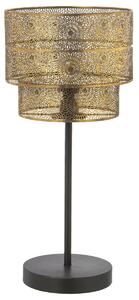 Desk lamp Alexandra House Living Gold Golden Metal 60 W 28 x 23 x 28 cm