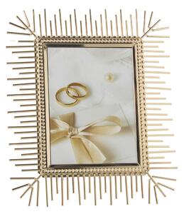 Photo frame Alexandra House Living Golden Crystal 27 x 2 x 32 cm