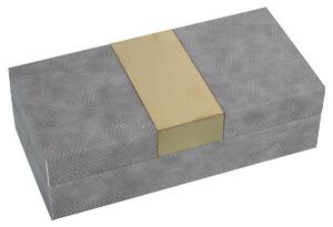 Jewelry box Alexandra House Living Grey Wood 25 x 7 x 12 cm