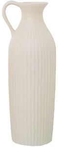 Vase Alexandra House Living Beige Ceramic 15 x 42 x 15 cm