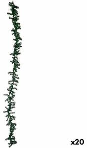 Christmas garland Branch Green Plastic 270 x 26 x 2 cm (20 Units)