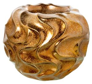 Vase Alexandra House Living Golden Ceramic 38 x 40 x 38 cm