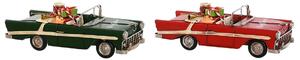 Christmas bauble Home ESPRIT Red Green 37 x 15,5 x 12 cm (2 Units)