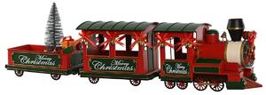 Christmas bauble Home ESPRIT Red Green Train 97 x 16 x 26,5 cm