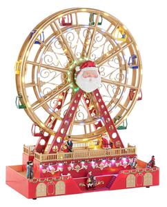 Christmas bauble DKD Home Decor Water wheel Red Multicolour Resin Christmas 38 x 17 x 49 cm