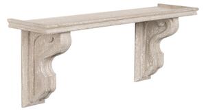 Wall Decoration Grey Mango wood MDF Wood 76 x 18,5 x 30 cm