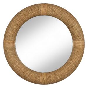 Wall mirror Natural 80 x 7 x 80 cm