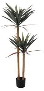 Decorative Plant Rubber polypropylene Yucca 40 x 40 x 125 cm