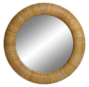 Wall mirror Home ESPRIT Natural Tropical 80 x 7 x 80 cm