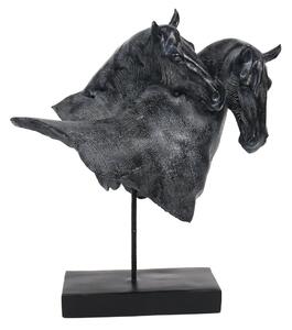 Decorative Figure Home ESPRIT Resin Horses 41,5 x 21,5 x 47 cm