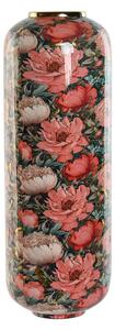 Vase Home ESPRIT Multicolour Pink Metal 25 x 25 x 69,3 cm