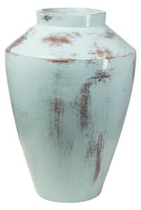 Vase Romimex Blue Terracotta 30 x 50 x 30 cm