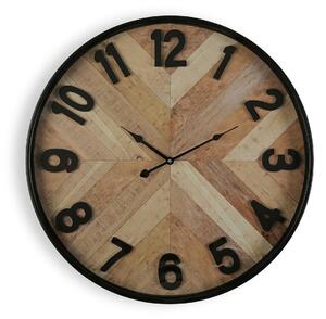 Wall Clock Versa MDF Wood MDF Wood/Crystal (6 x 60 x 60 cm)