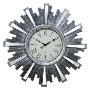 Wall Clock Alexandra House Living Grey Silver Resin Plastic 57 x 4 x 57 cm