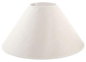 Lamp Shade Alexandra House Living White Textile 14 x 23 x 14 cm Cónica