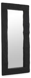 Hanging mirror Alexandra House Living Black 80 x 180 x 7 cm