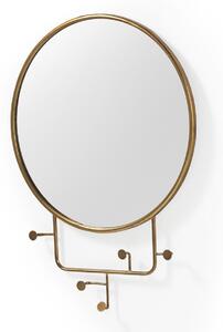 Hanging mirror Alexandra House Living Golden 76 x 104 x 6 cm