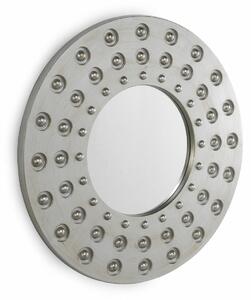 Hanging mirror Alexandra House Living Silver 81 x 81 x 3 cm