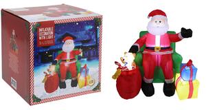 Father Christmas Lifetime 120 cm Inflatable LED Light