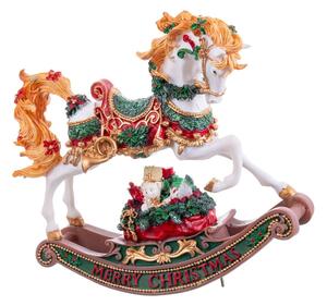 Christmas bauble Multicolour Horse 22 x 10 x 21 cm