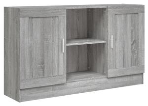 Sideboard Grey Sonoma 120x30.5x70 cm Engineered Wood