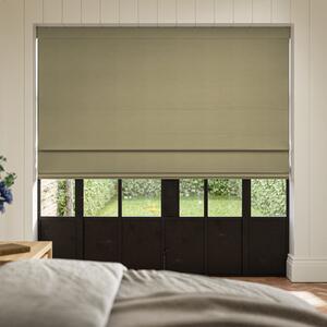 ANTE DECOR Virtus NO JOINS Soft Dim Out Made To Measure Roman Blind Moss
