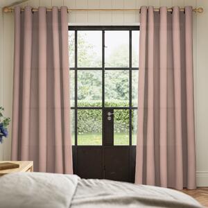 ANTE DECOR Aura NO JOINS Light Filtering Made To Measure Curtains Rose
