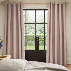 ANTE DECOR Fortress NO JOINS Dimout Made To Measure Curtains Blush
