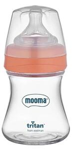 Mooma Neutra Tritan Bottle Slow Flow 0-6 months 150ml - Coral Pink