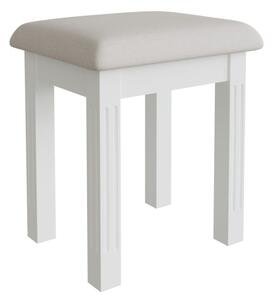 Konire White Bedroom Stool