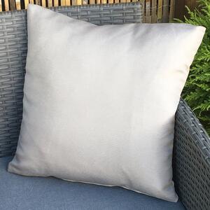 Set of 2 Plain Scatter Outdoor Cushions Grey