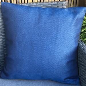 Set of 2 Plain Scatter Outdoor Cushions Blue
