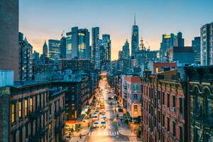 Photography High angle view of Lower Manhattan, New York City, © Marco Bottigelli