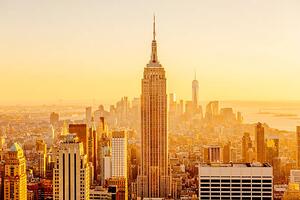 Photography Golden sunset in Manhattan, New York City, USA, Alexander Spatari