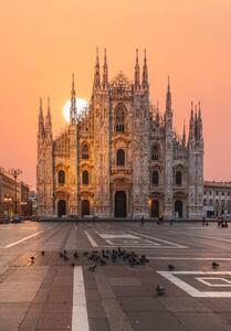 Photography Milan Cathedral or Duomo di Milano, serts