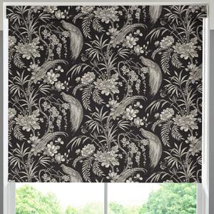 Catalan Blackout Made To Measure Roller Blind Ebony