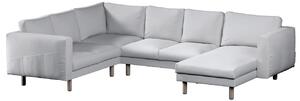 Norsborg 5-seat corner sofa with chaise longue cover